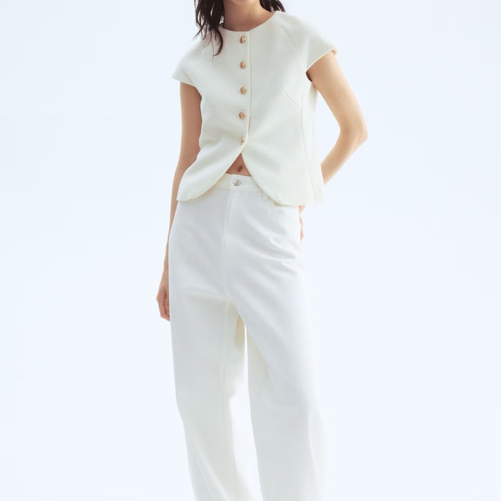 H&M Button-Front Top - Picture 3 of 10